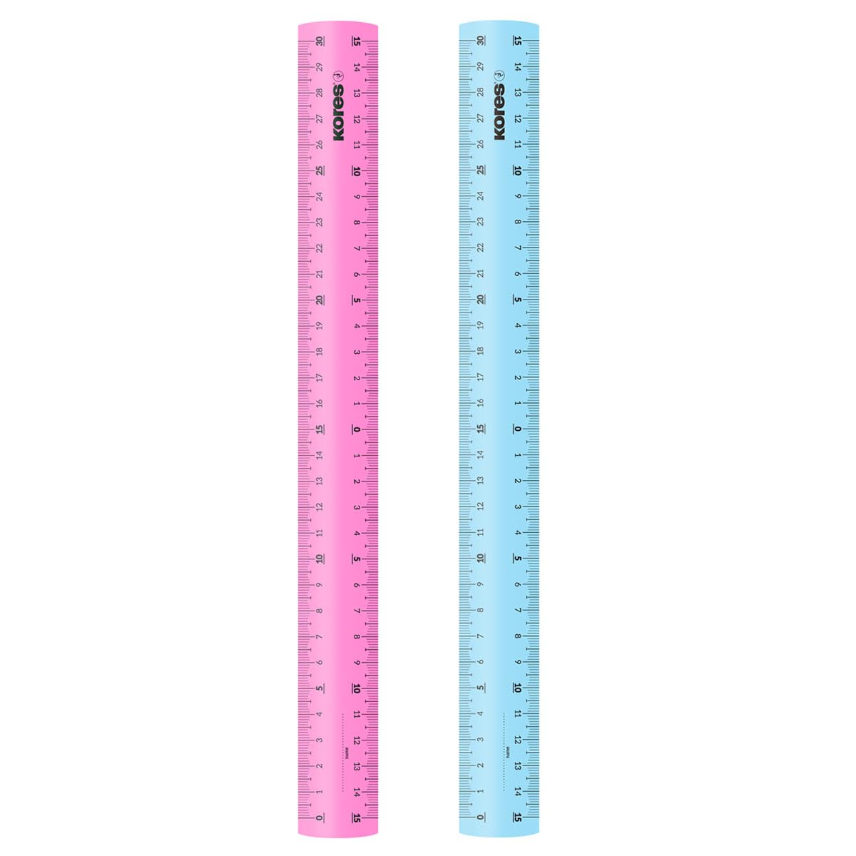 kores-transparent-lineal-30-cm-mit-tuschekante image 2