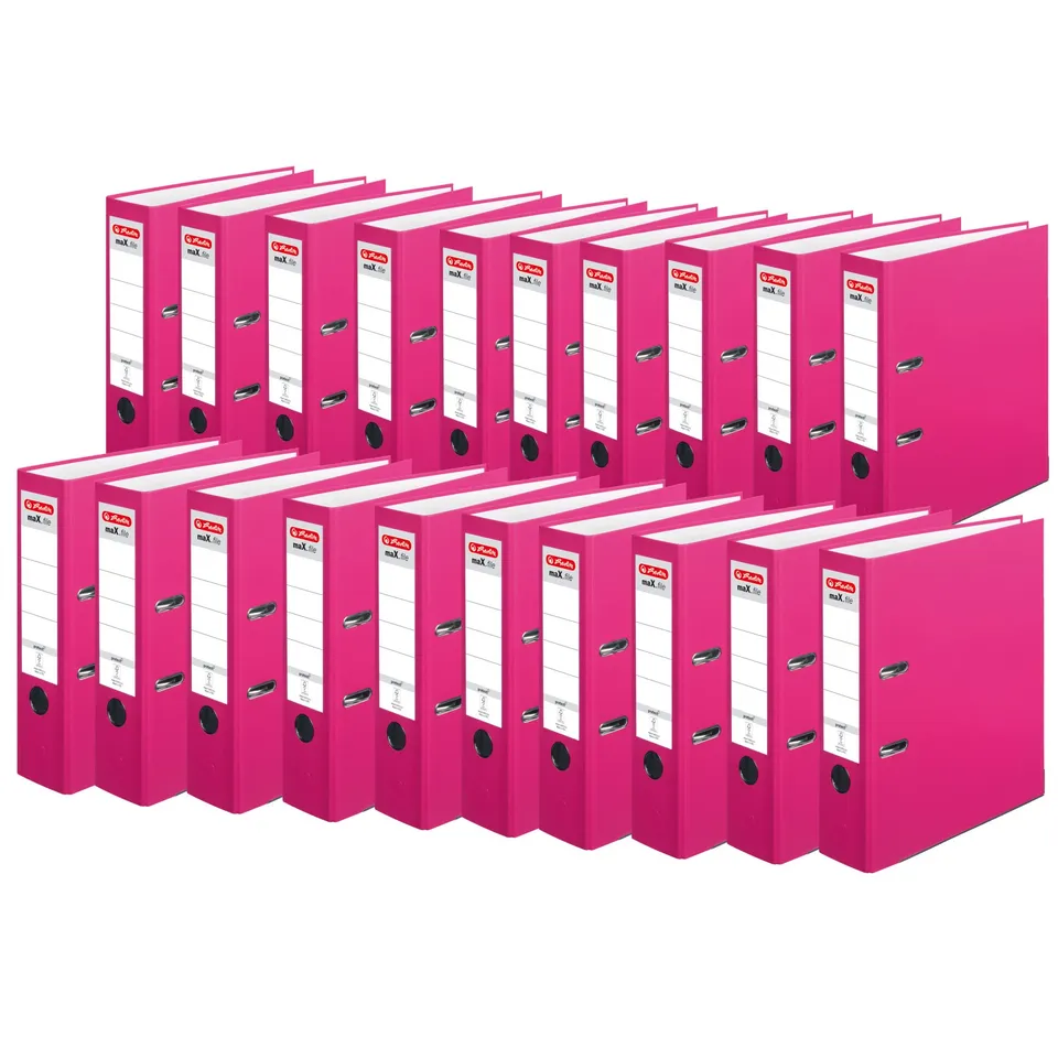 herlitz-ordner-max-file-protect-a4-pink-8-cm-r-ckenbreite-20-st-ck image 1