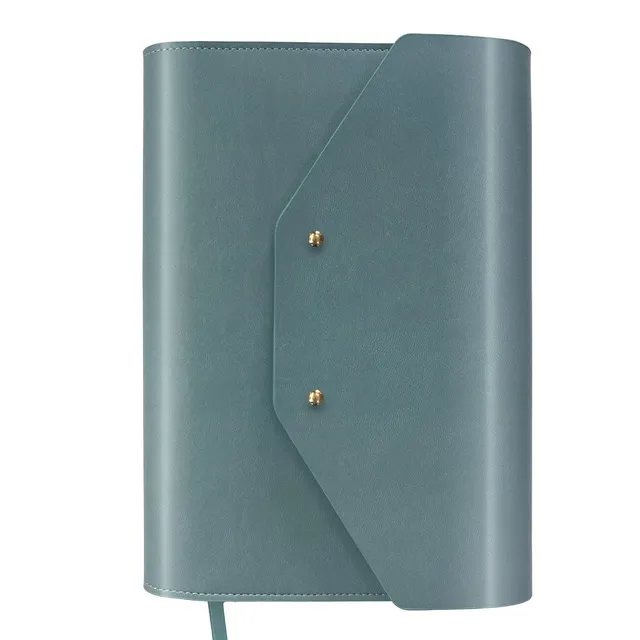 r-ssler-soft-touch-organizer-mit-notizbuch-a5-kugelschreiber-petrol image 1