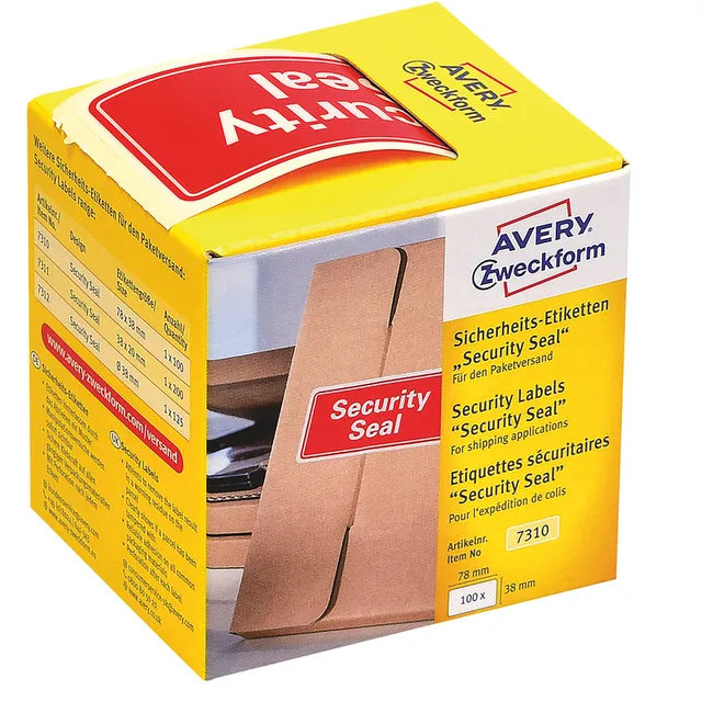 avery-zweckform-7310-sicherheitssiegel-void-leuchtrot-78-x-38-mm-100-st-ck-auf-r image 1