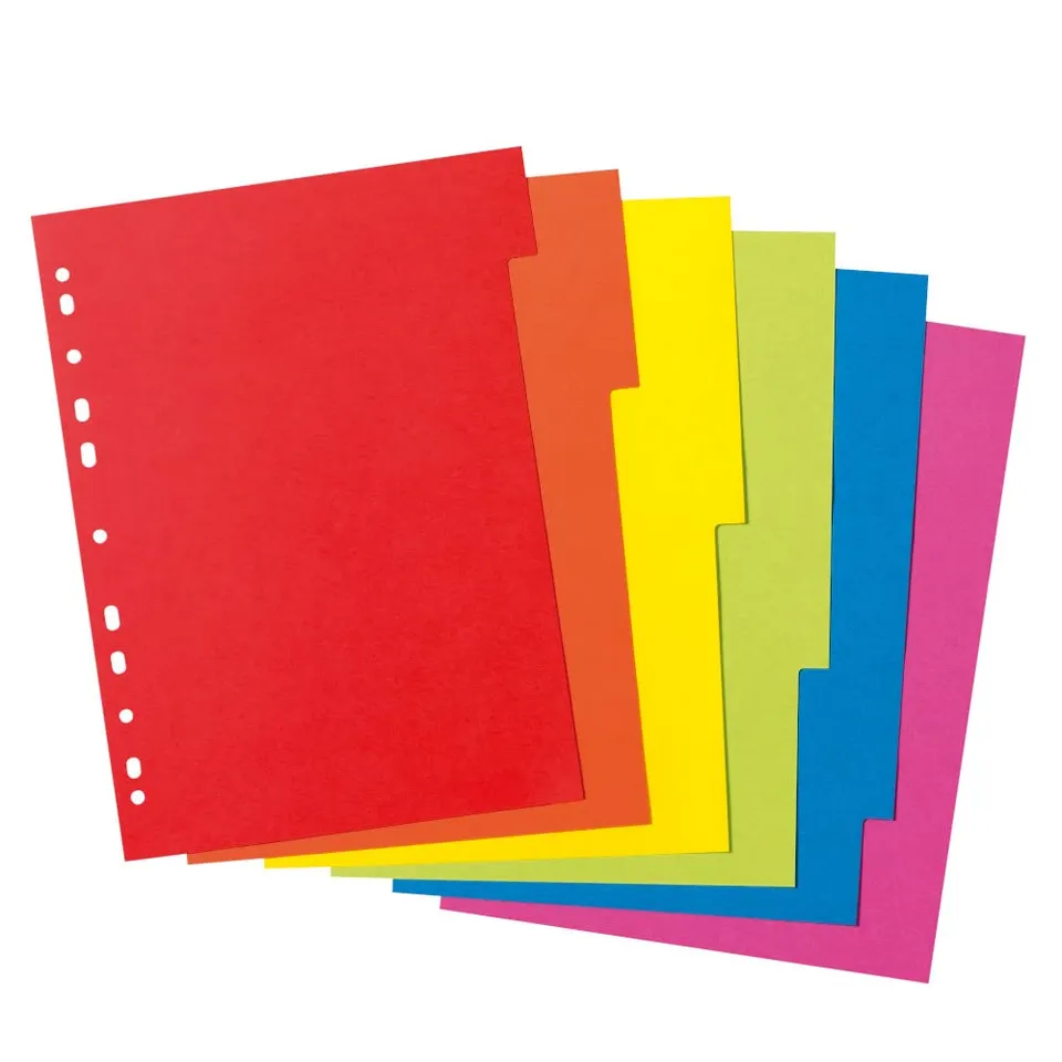 herlitz-11078078-kartonregister-a4-manilakarton-6-teilig image 1