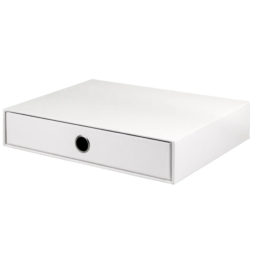r-ssler-s-o-h-o-schubladenbox-a4-querformat-1-fach-weiss image 1