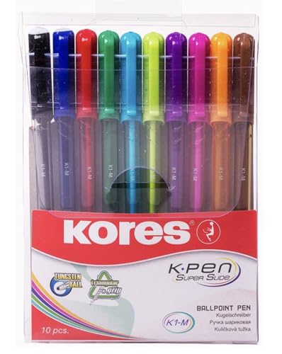 kores-k1-kugelschreiber-farbig-1-0-mm-10er-pack image 6