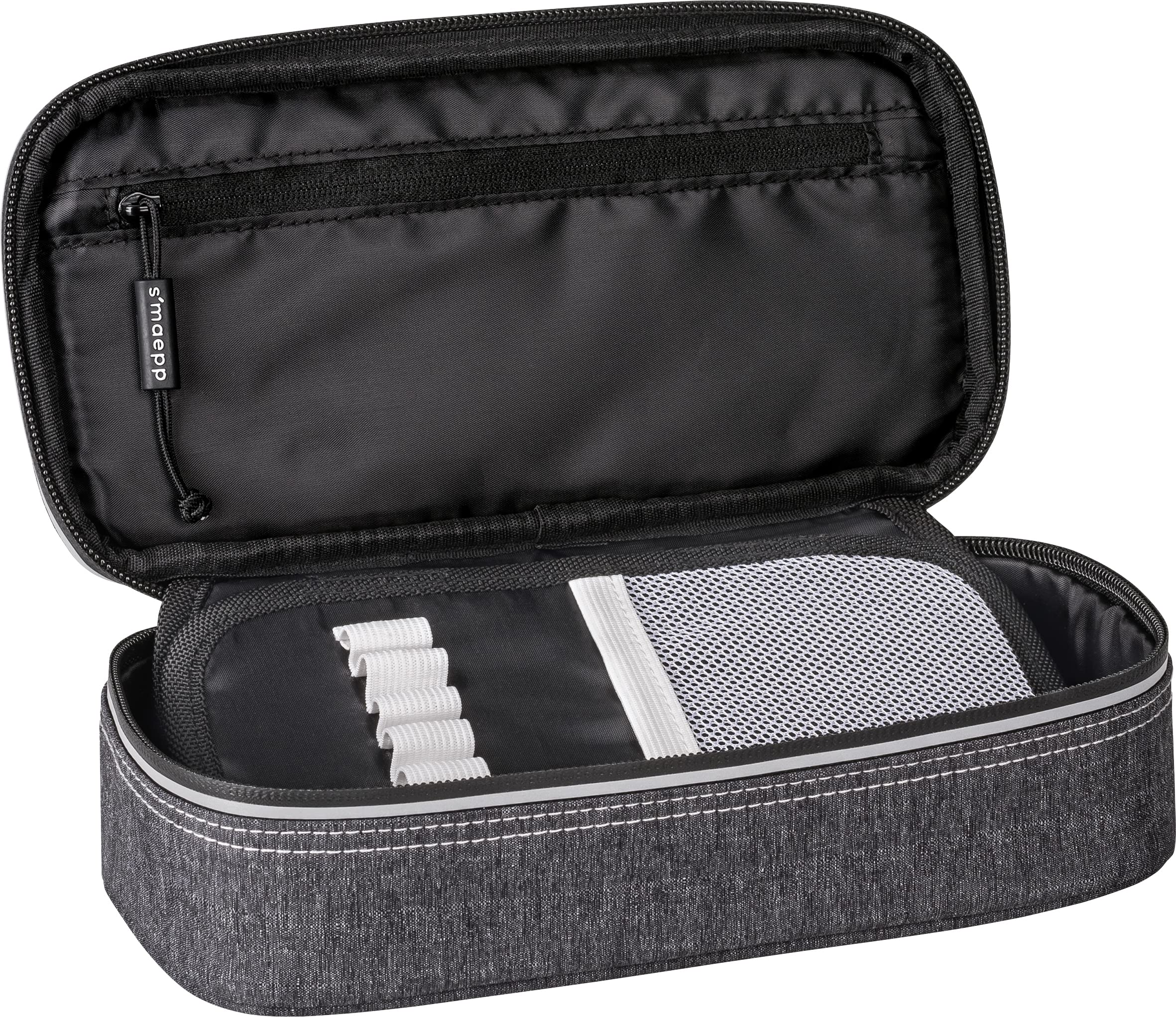 brunnen-schlamperm-ppchen-s-maepp-xl-mesh-dunkelgrau-1-klappe image 6