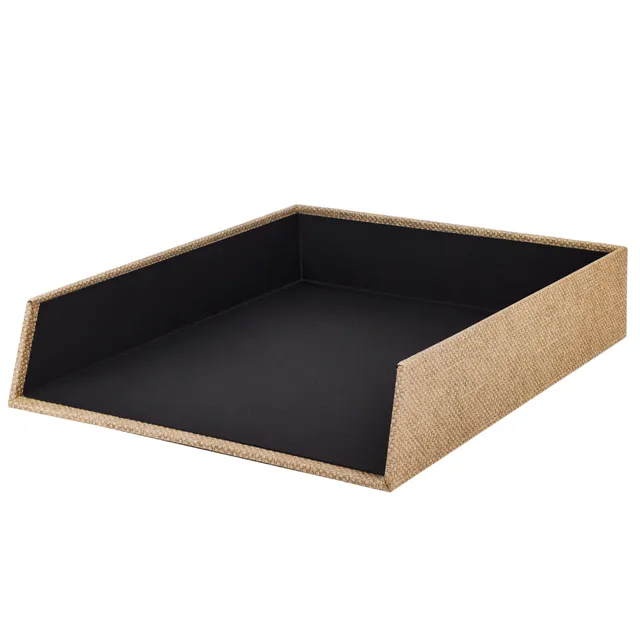 r-ssler-s-o-h-o-ablagekorb-briefablage-a4-stapelbar-haselnuss-braun image 1