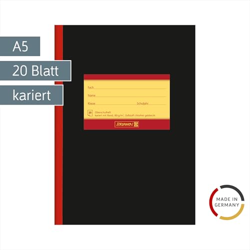 brunnen-oberschulheft-1045410-din-a5-20-blatt-lineatur-10-kariert-mit-rand image 6