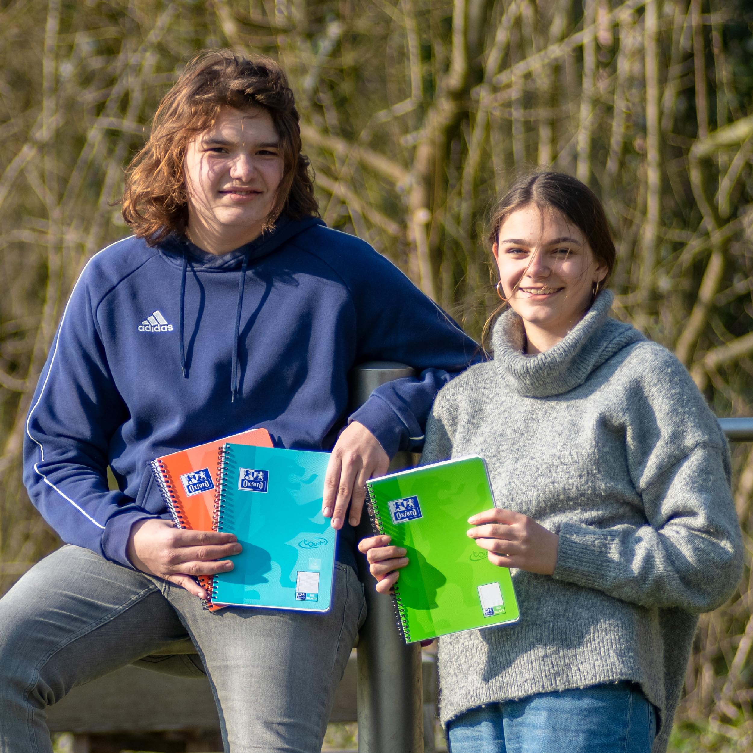 oxford-collegeblock-students-a5-kariert-mit-rand-links-80-blatt-5-st-ck-blau image 6