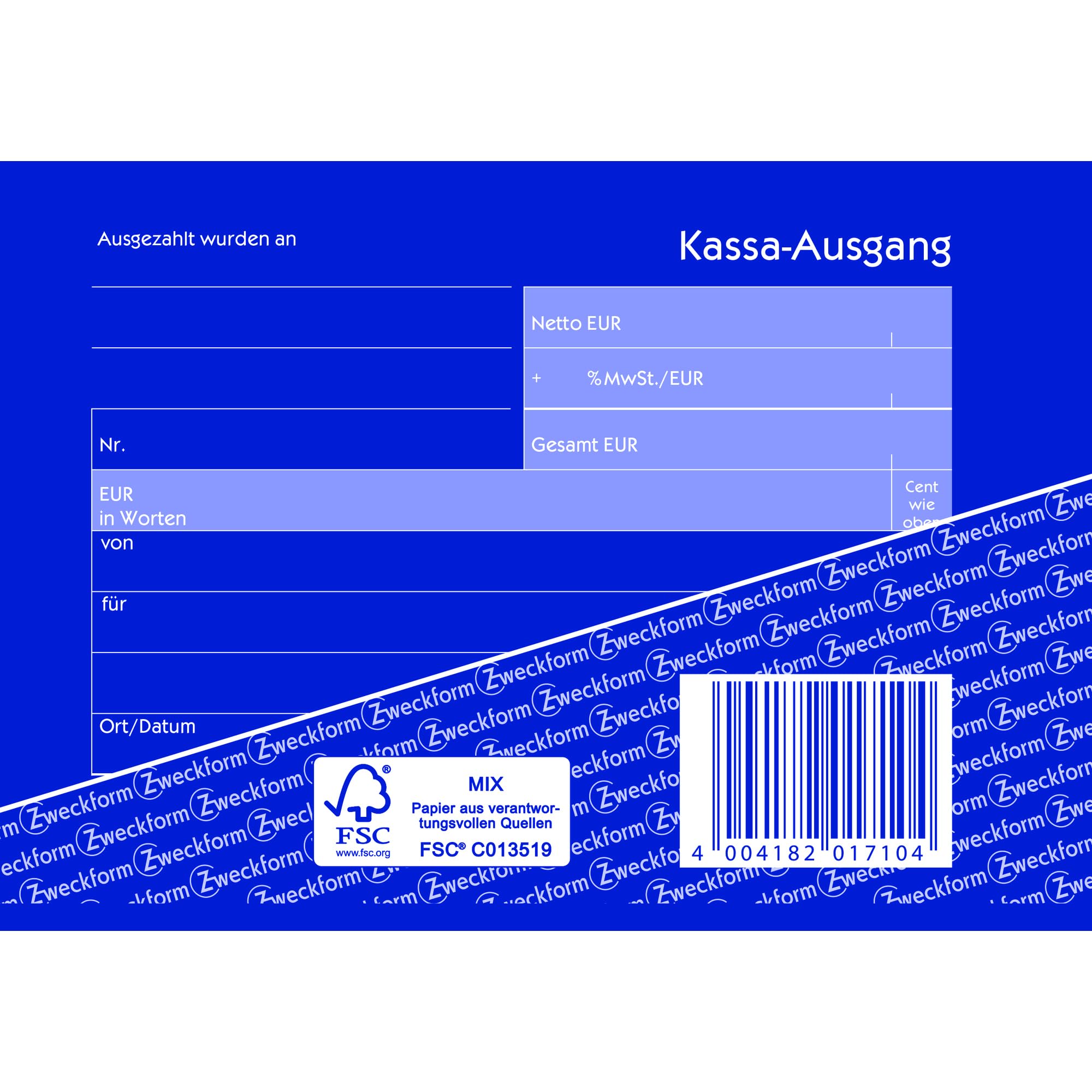 avery-zweckform-1710-kassa-ausgang-a6-quer-2x40-blatt-wei-rosa-f-r-sterreich image 2