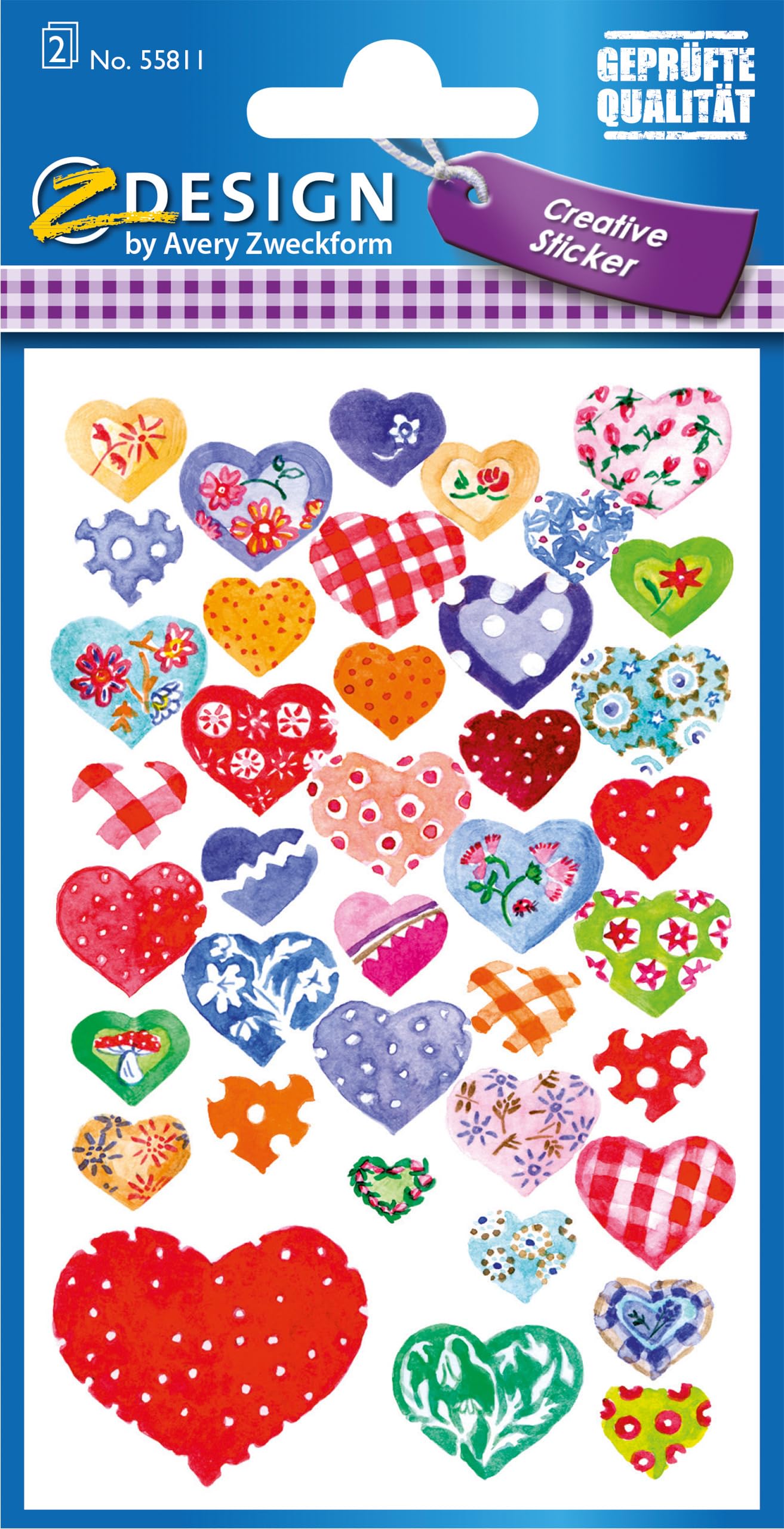 avery-zweckform-z-design-papier-sticker-brautpaar-9-st-ck-wei-schwarz-gold image 7