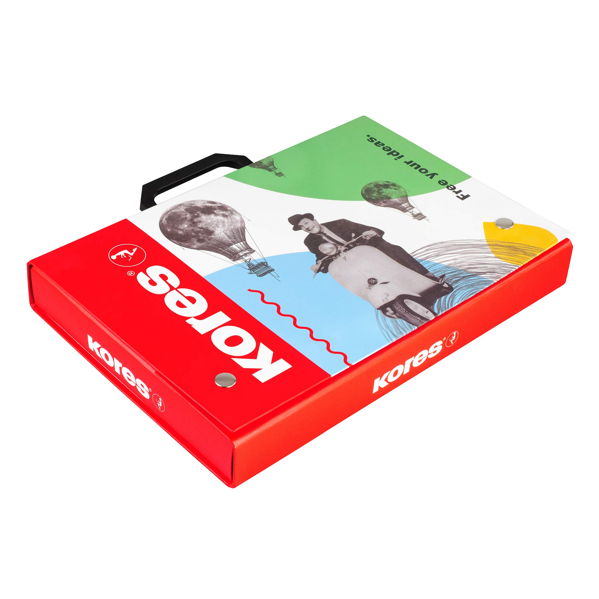 kores-homeoffice-set-11-teiliges-schreibwaren-set-im-hartpappe-koffer-bunt image 7