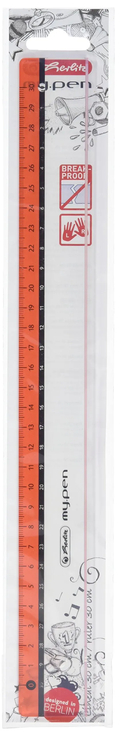 herlitz-my-pen-lineal-30-cm-kunststoff-farbig-sortiert image 1