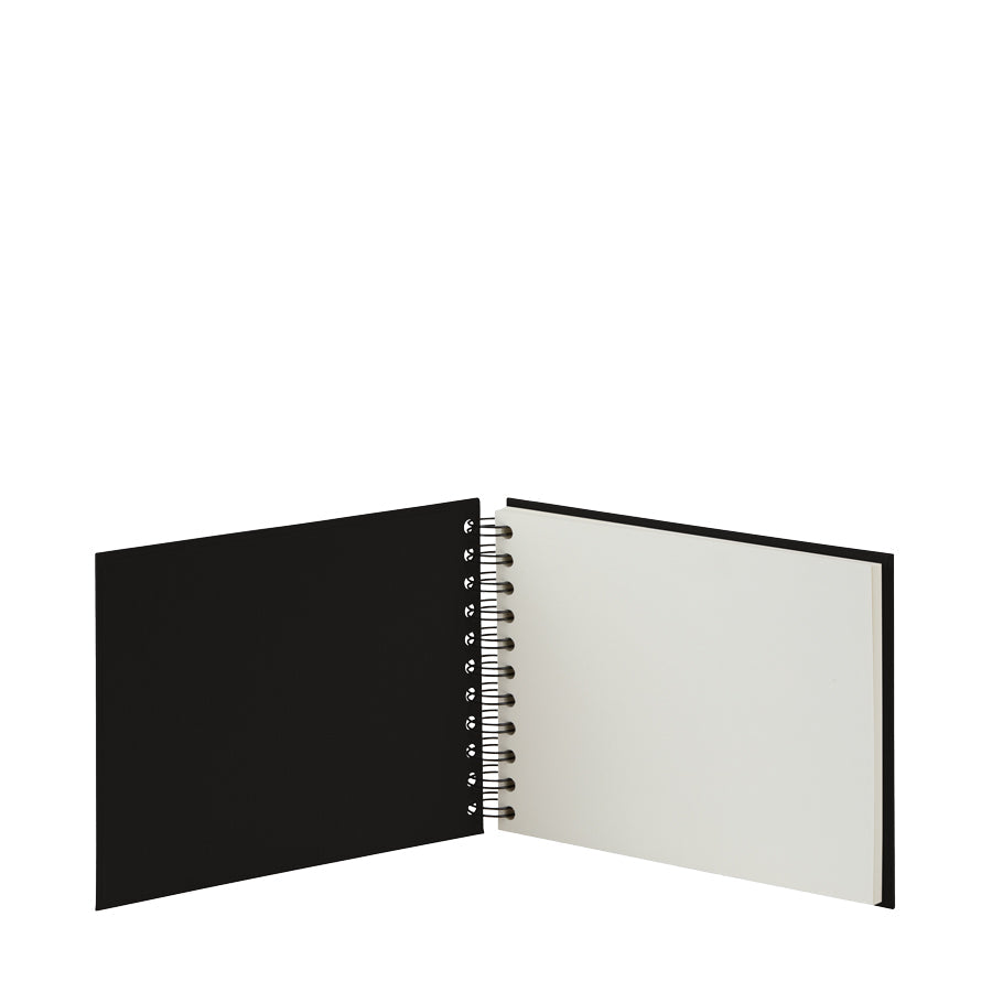 r-ssler-s-o-h-o-spiral-fotoalbum-blanko-19-5x14-5cm-40-seiten-schwarz image 2