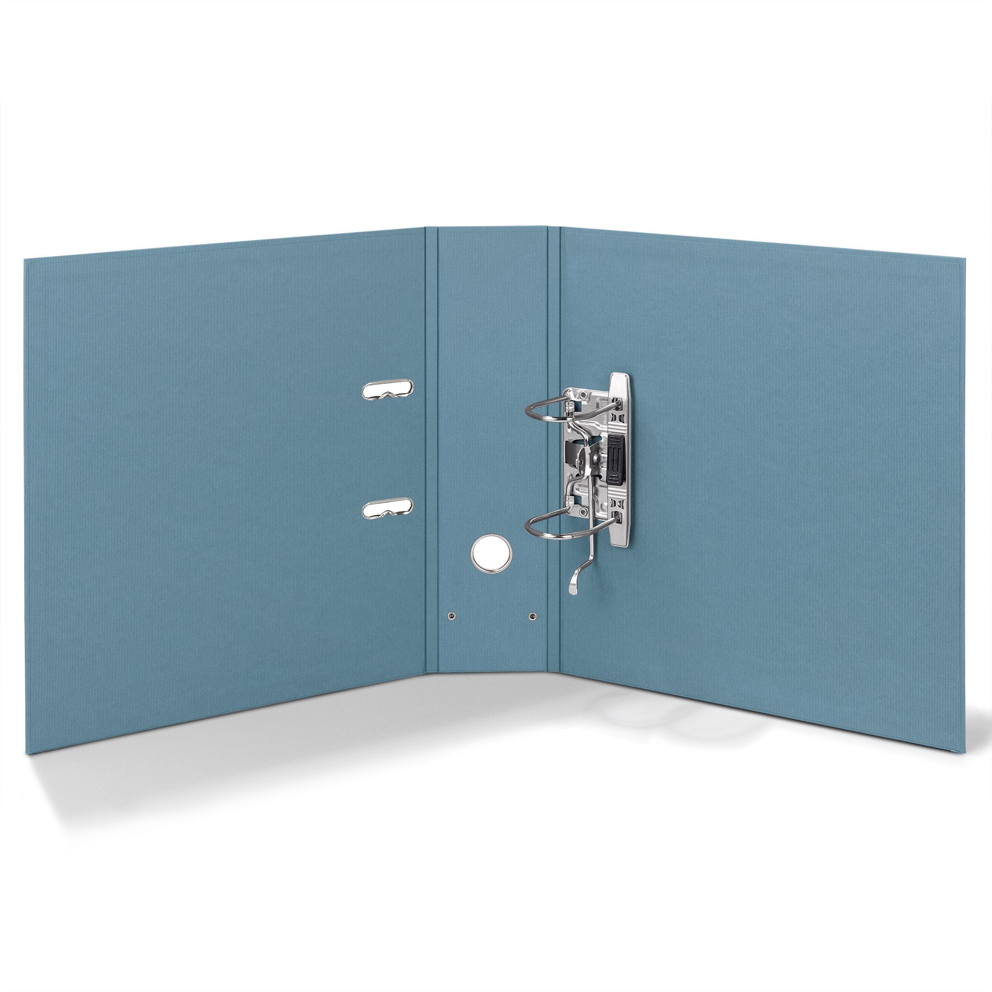 r-ssler-s-o-h-o-ordner-breit-a4-8-cm-mit-metall-r-ckenschild-denim-blau image 2