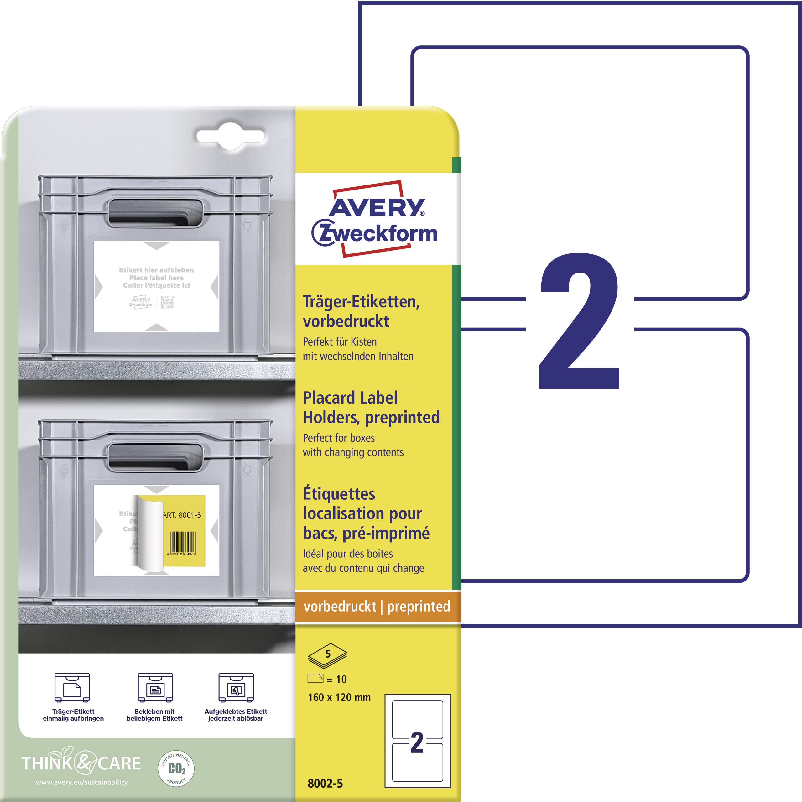 avery-zweckform-8002-5-tr-ger-etiketten-160x120mm-wei-10-etikettenhalter image 1