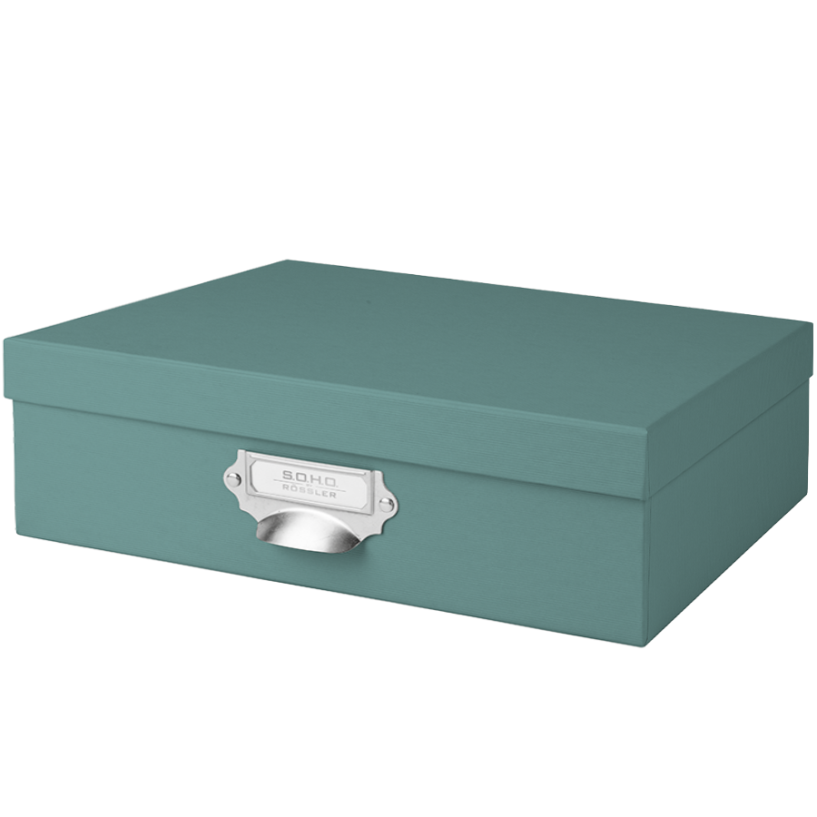 r-ssler-s-o-h-o-aufbewahrungsbox-mit-deckel-a4-opal image 1