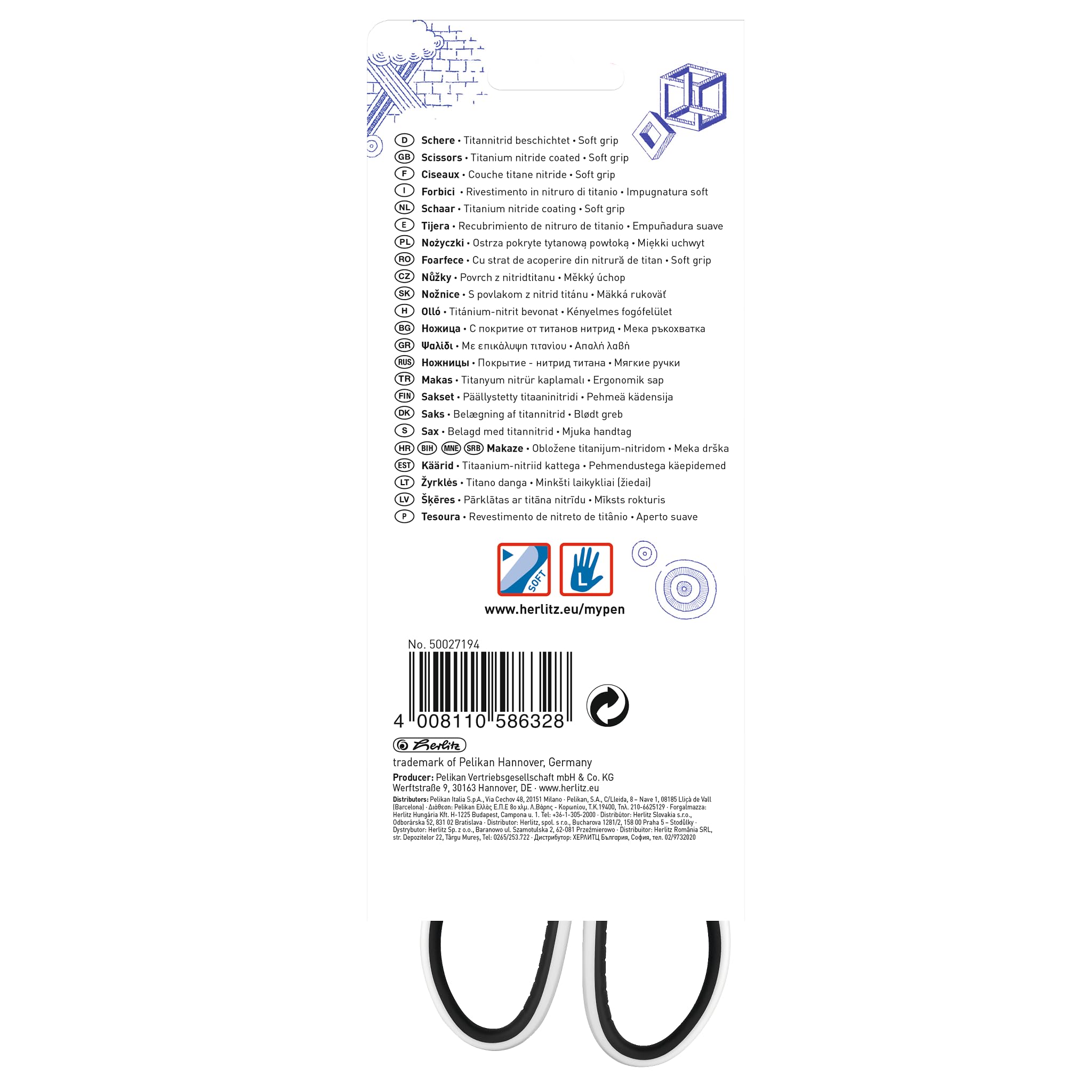 herlitz-schere-f-r-linksh-nder-my-pen-18-cm-schwarz-wei image 3