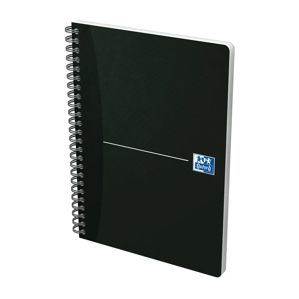 oxford-smart-black-spiralbuch-a5-kariert-90-blatt-5er-pack image 1
