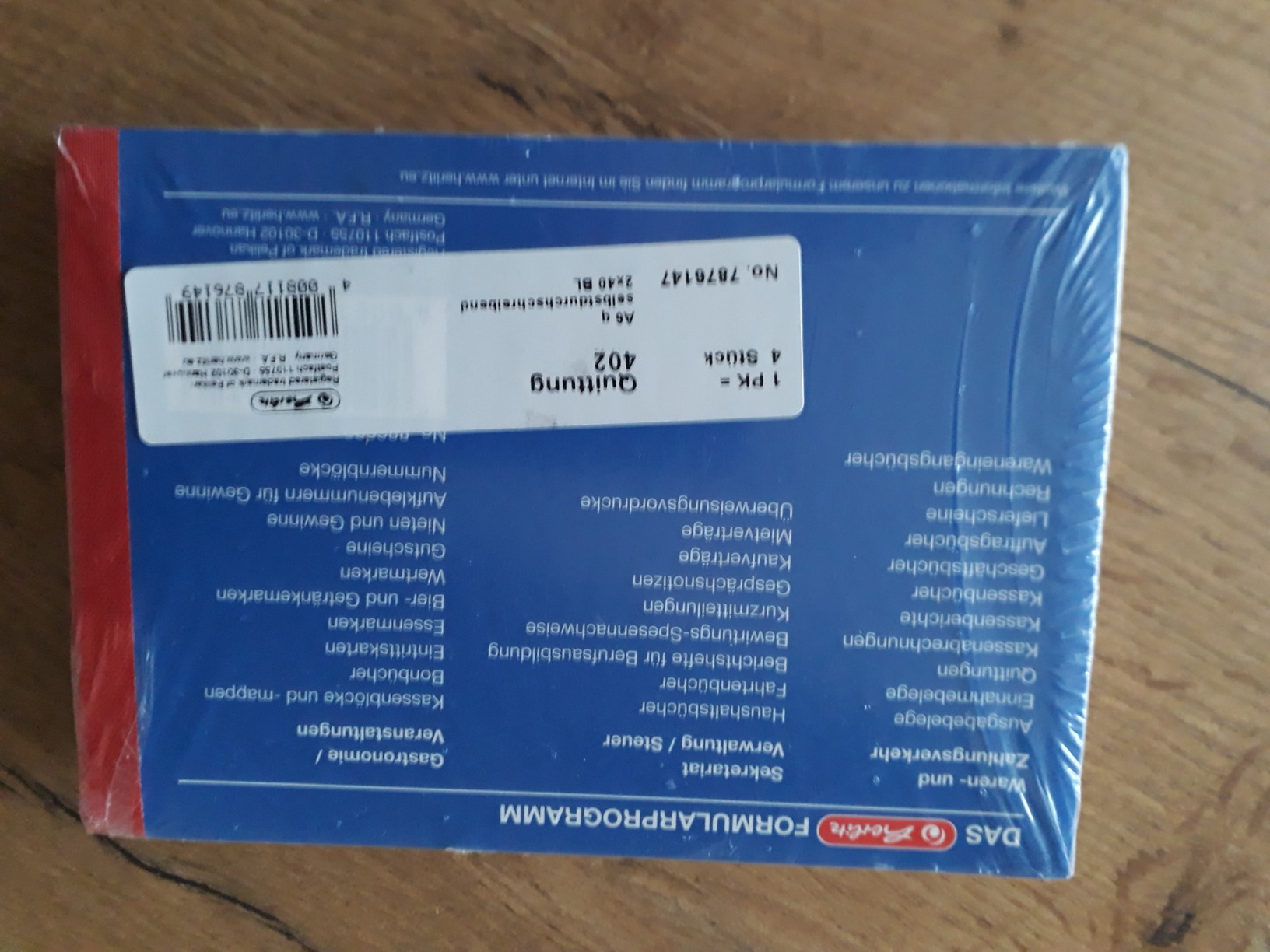 Sehr praktisch für den Flohmarkt