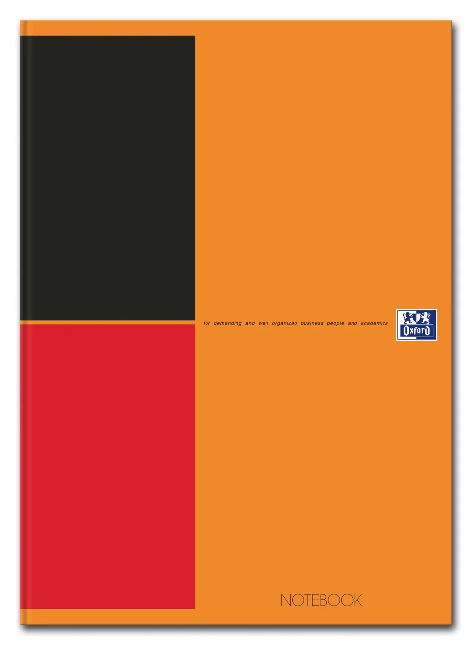oxford-notebook-international-a4-liniert-160-seiten-business-notizbuch image 1