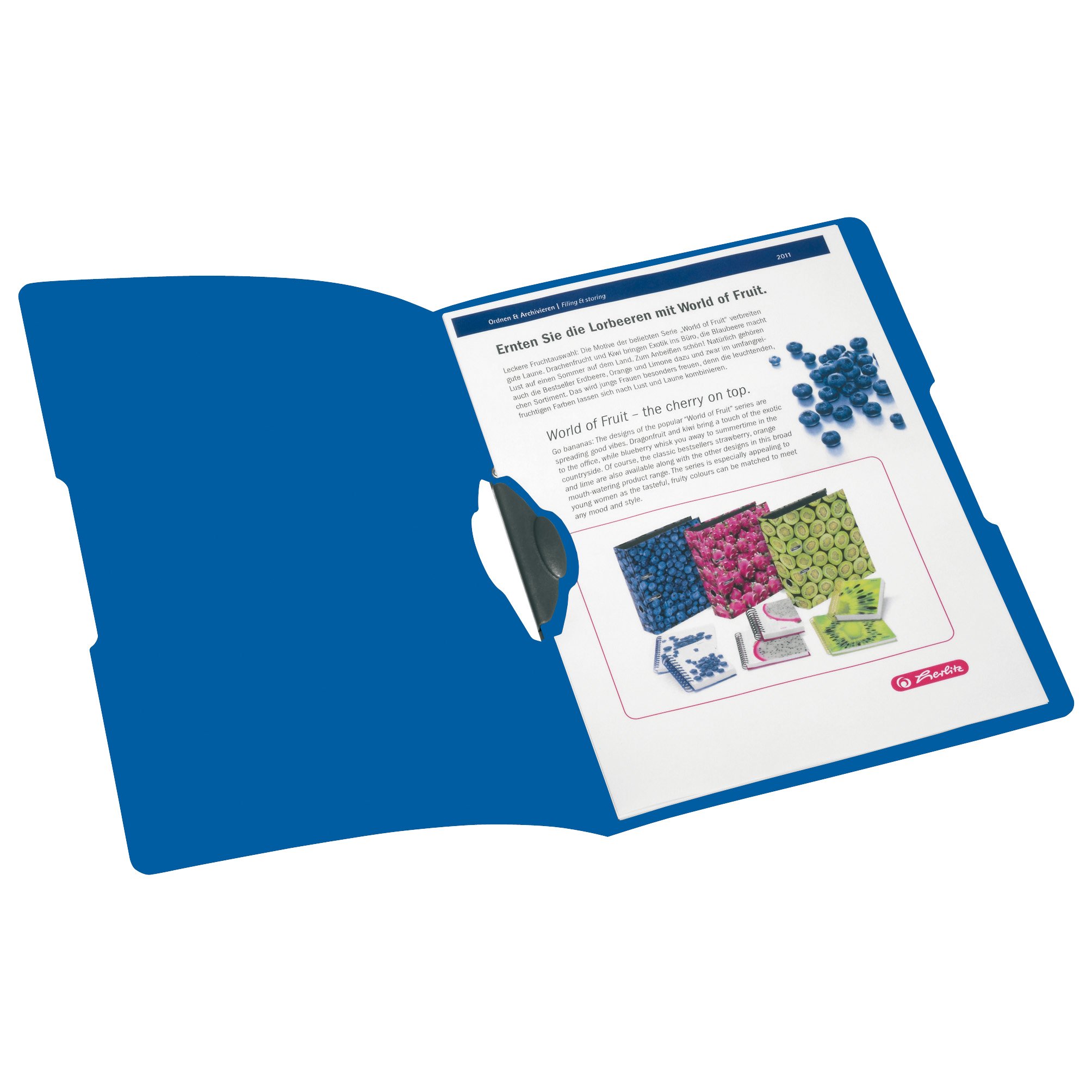 herlitz-express-clip-a4-opak-blau-mit-grauem-clip-5er-pack image 2
