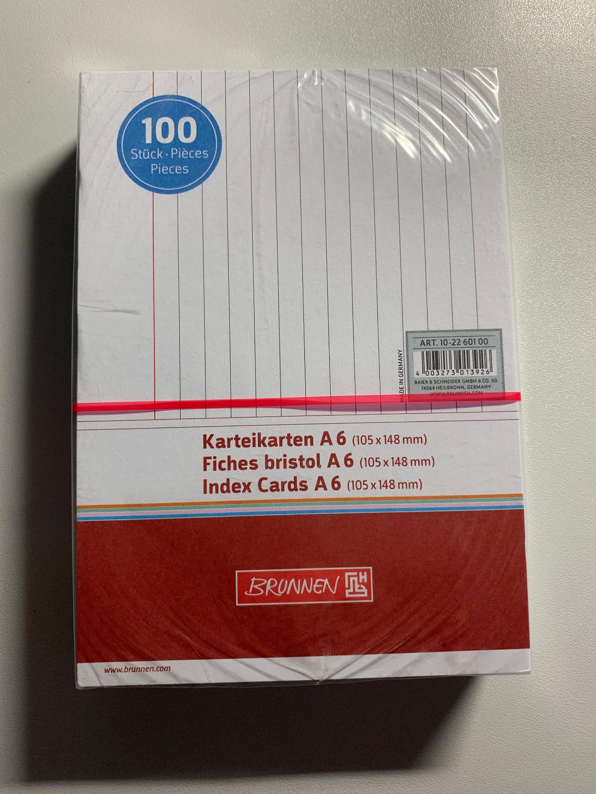 Solide Karten für den Alltag