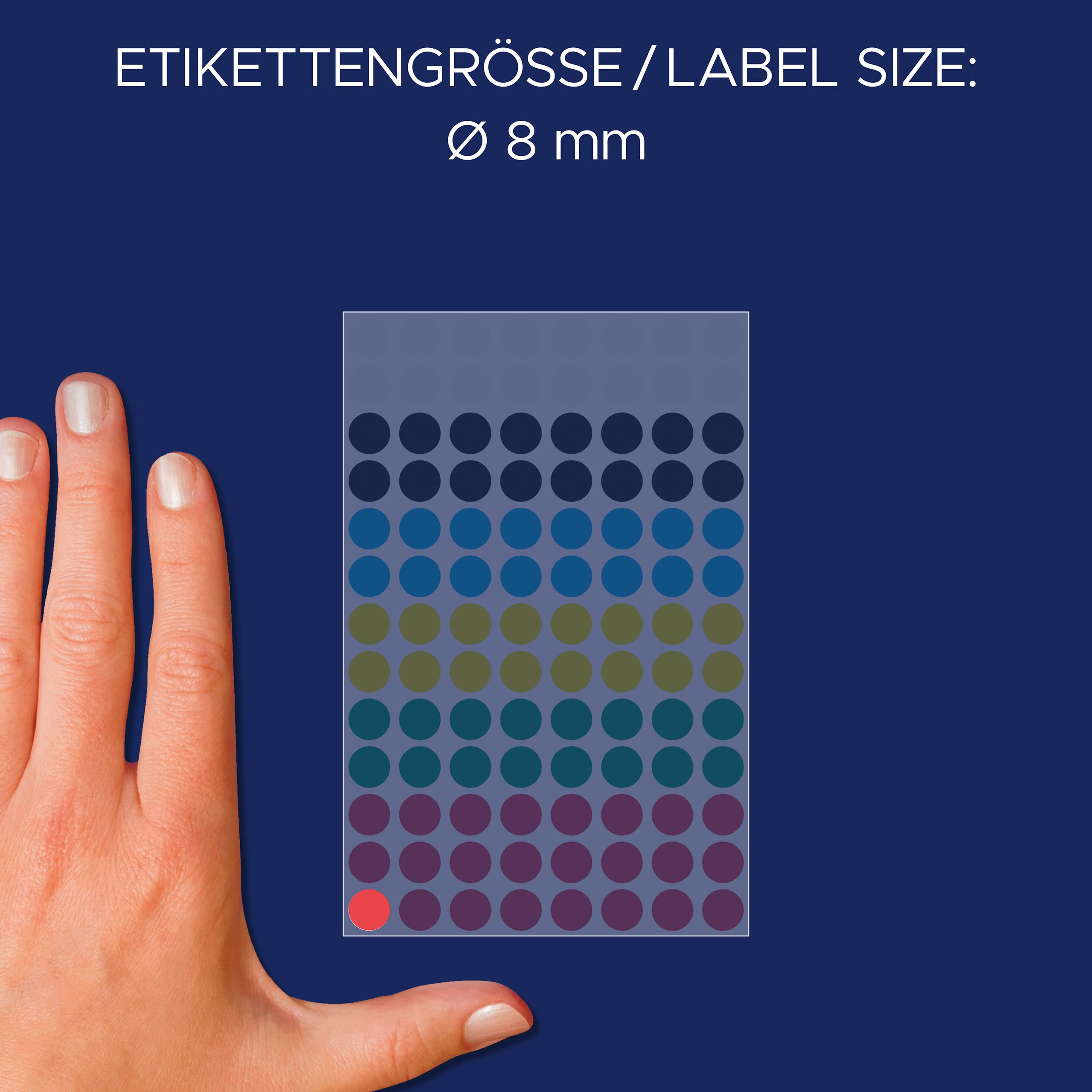 avery-zweckform-3090-markierungspunkte-8mm-bunt-416-st-ck image 3