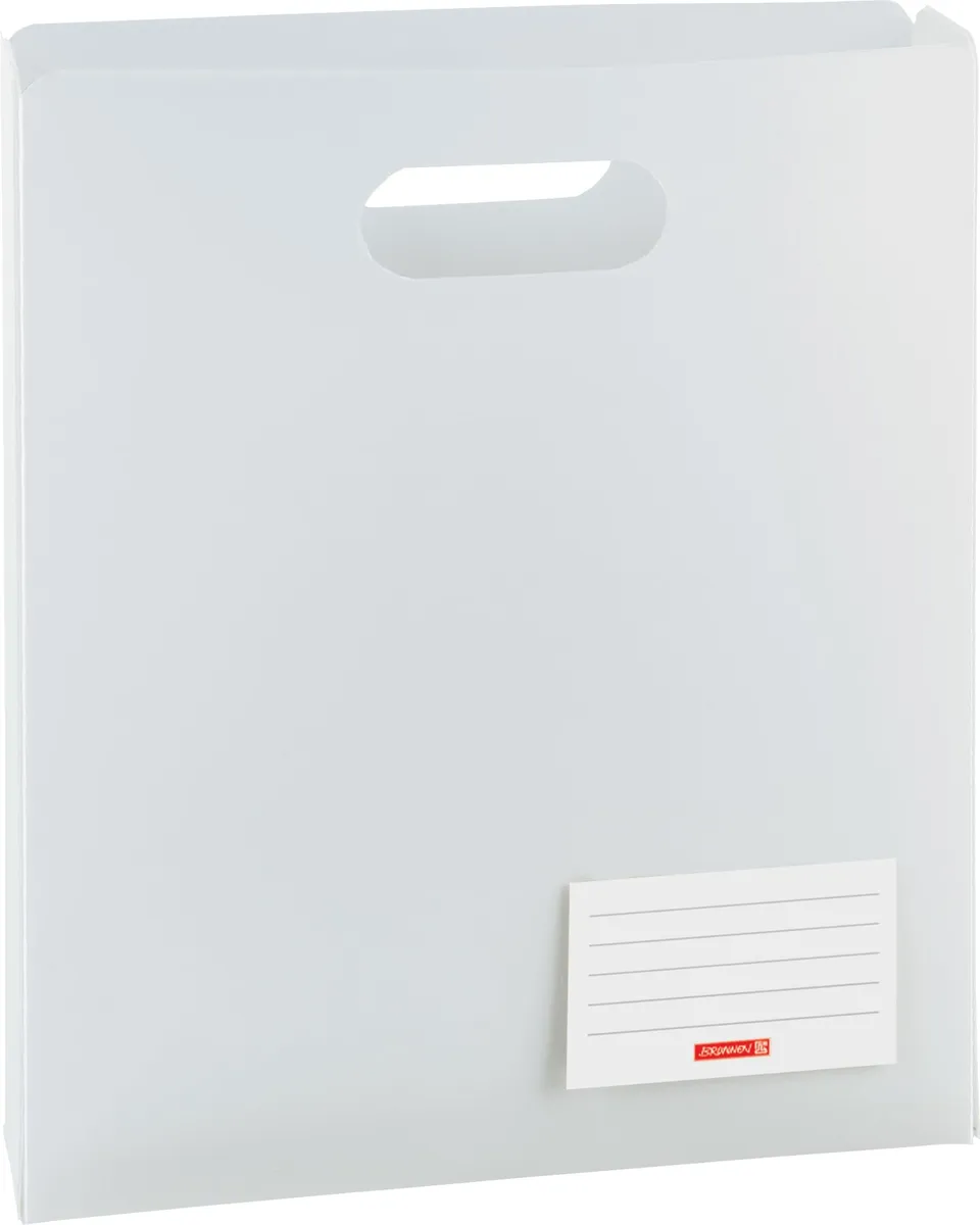 brunnen-heftbox-a4-offen-fact-pp-arctic-transparent-wei image 1