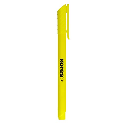 kores-high-liner-textmarker-gelb-keilspitze-12er-pack image 8