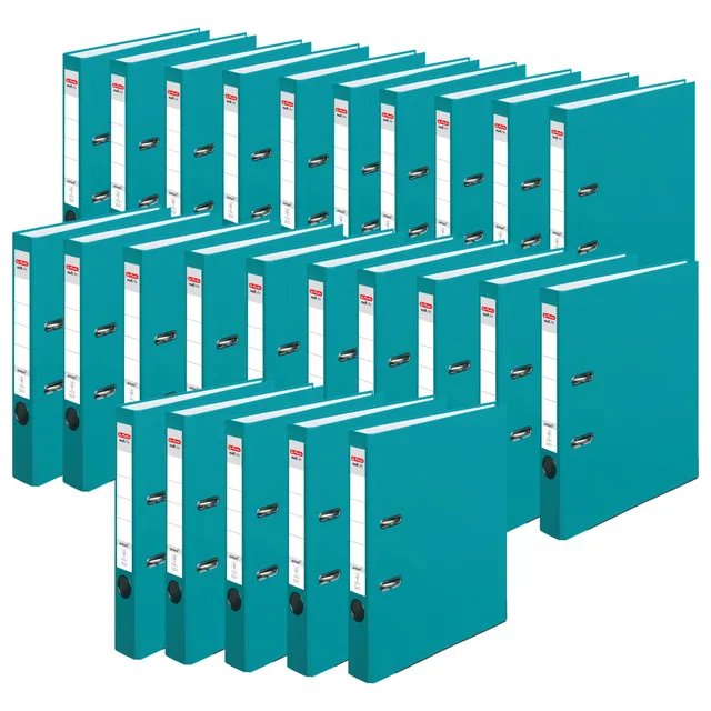 herlitz-max-file-protect-ordner-a4-5-cm-caribbean-t-rkis-25-st-ck-mit-einsteckr- image 1