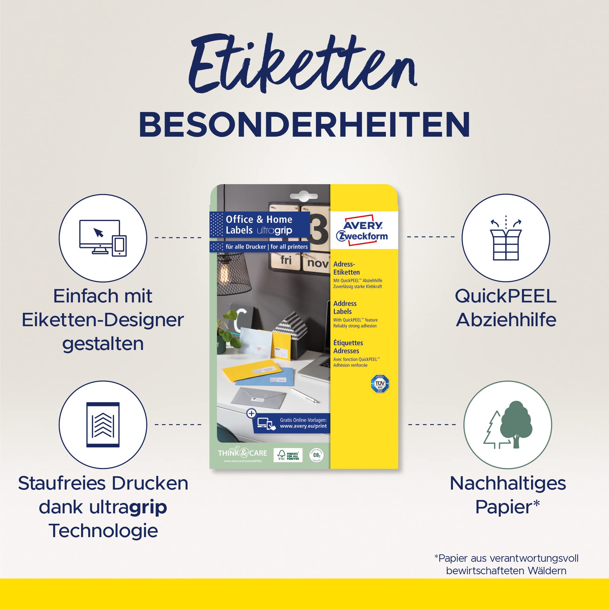 avery-zweckform-7168-10-versandetiketten-a4-199-6x143-5-mm-20-etiketten-wei image 2