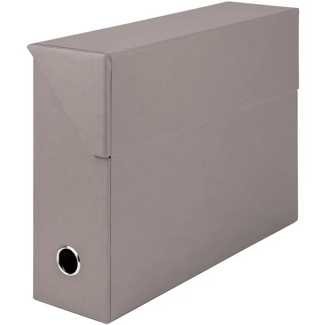 r-ssler-s-o-h-o-archivbox-a4-800-blatt-taupe-klappbox image 1