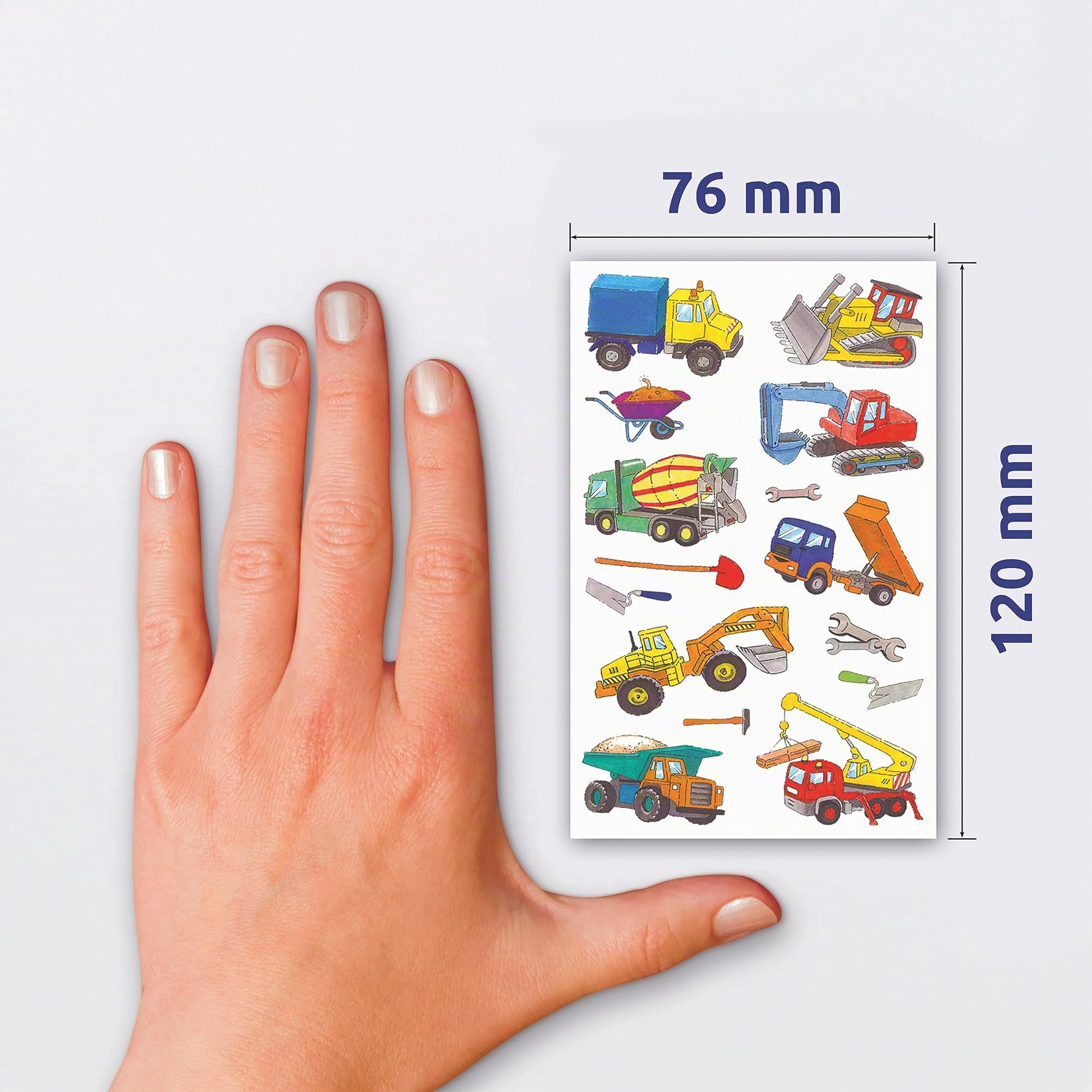 avery-zweckform-53209-z-design-kindersticker-baumaschinen-28-aufkleber image 3