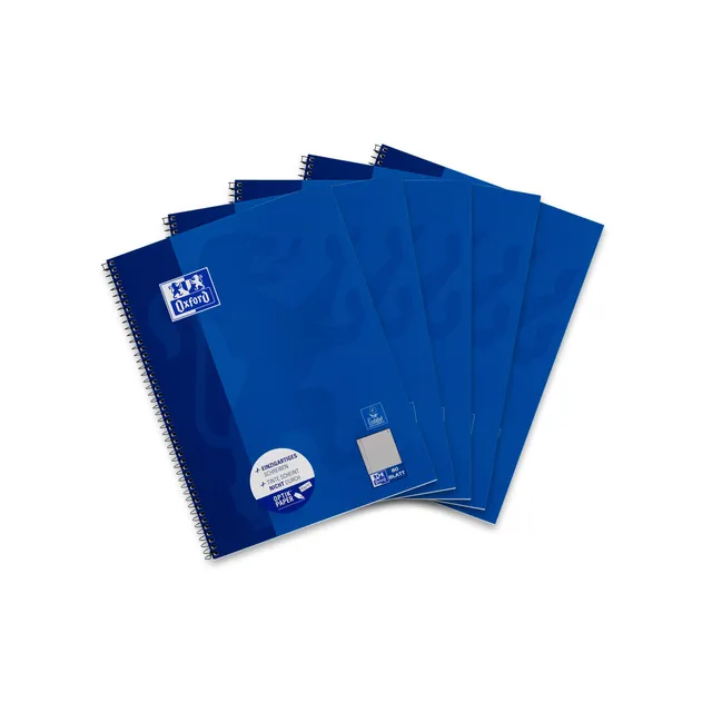 oxford-collegeblock-a4-kariert-160-seiten-blau-5-st-ck image 1