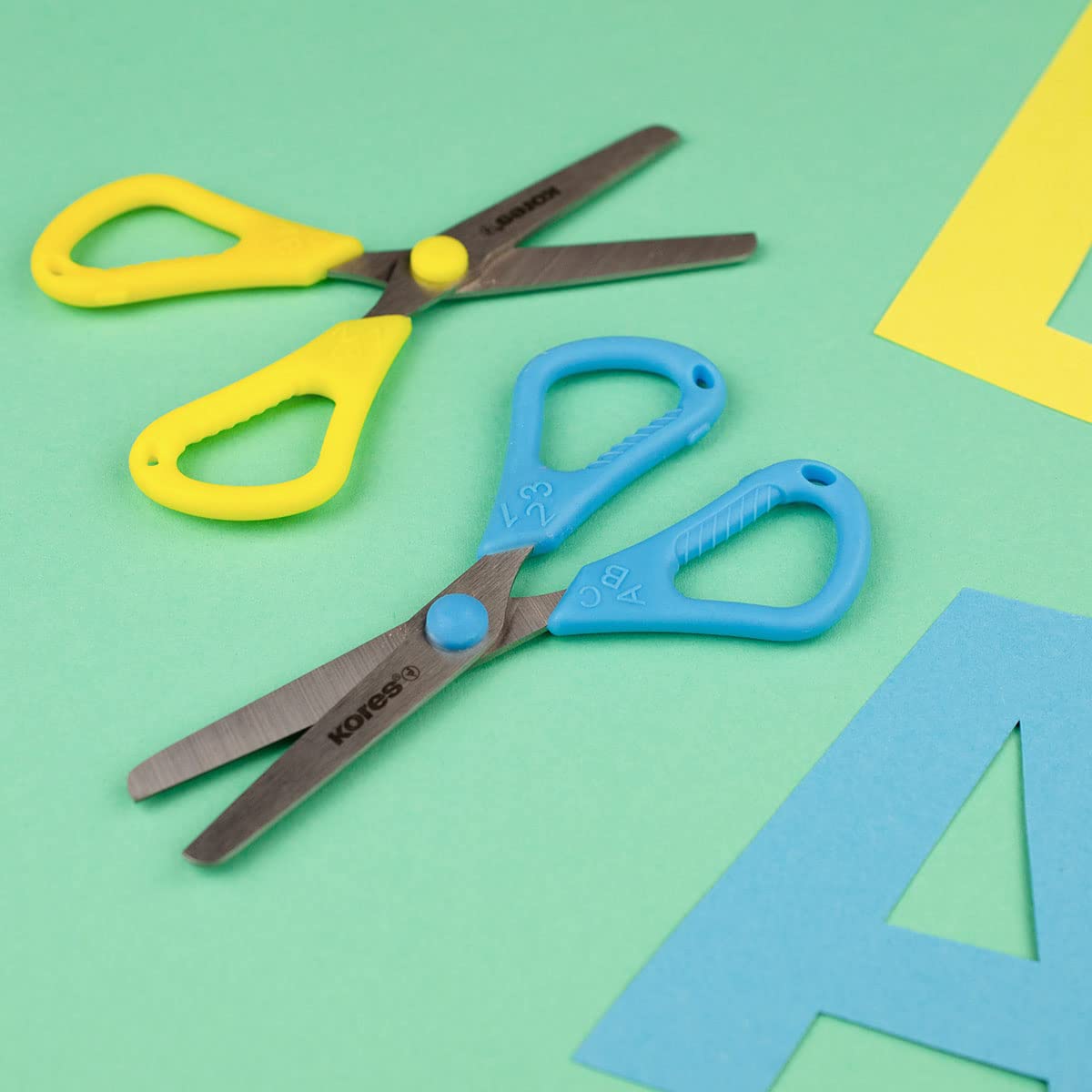 kores-abc-kinderbastelschere-12-cm-abgerundete-schere-f-r-rechts-und-linksh-nder image 6