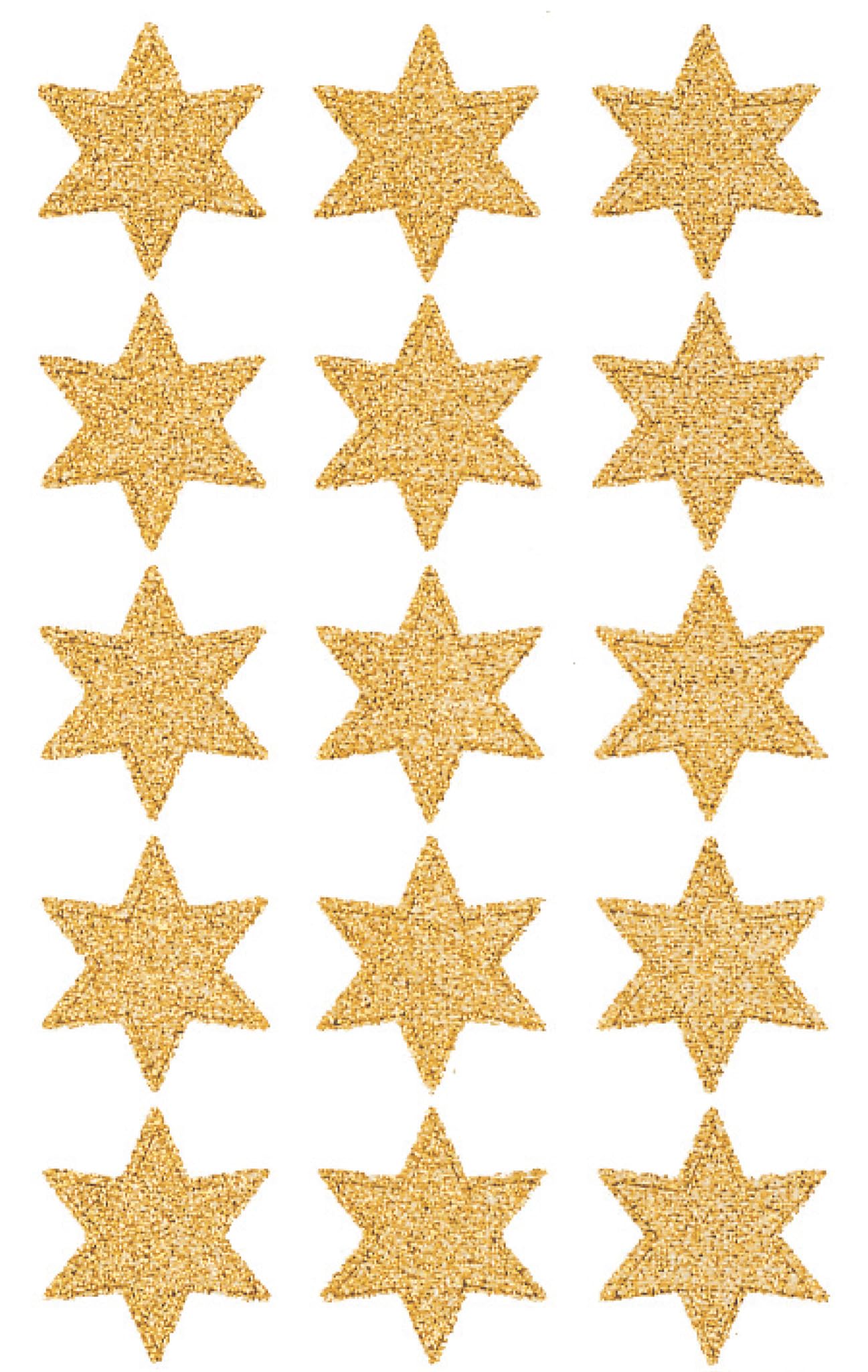 avery-zweckform-z-design-4112-weihnachtsaufkleber-sterne-gold-30-sticker image 2