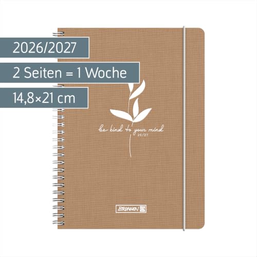 brunnen-sch-lerkalender-2026-2027-linen-a5-textil-18-monate-juli-2026-bis-dezemb image 7