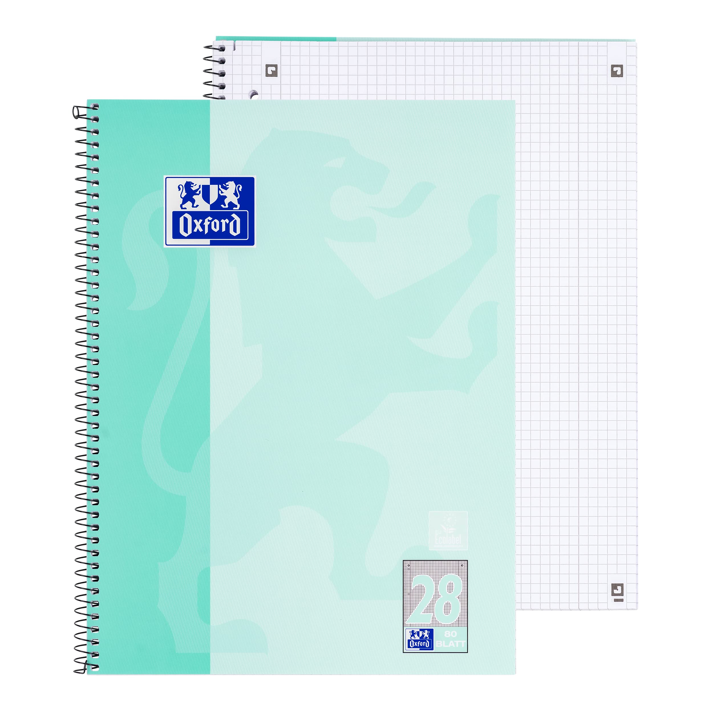 oxford-collegeblock-a4-kariert-80-blatt-mint-5-st-ck image 2