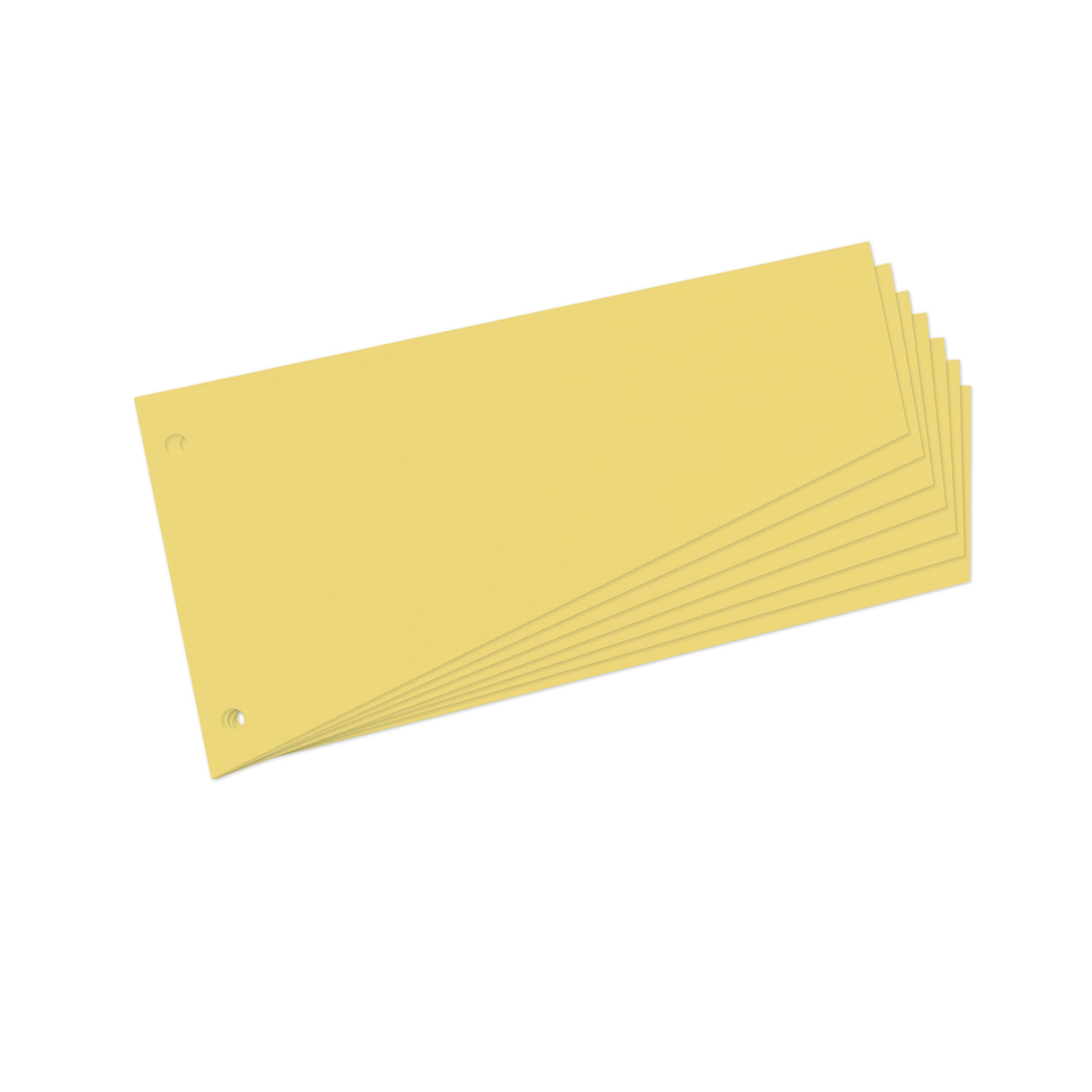 herlitz-10838381-trennstreifen-trapez-120x230-mm-gelb-100-st-ck image 3