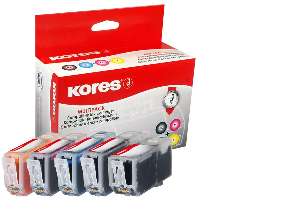 kores-g1513kit-kompatible-tintenpatronen-f-r-canon-pixma-5er-set image 1