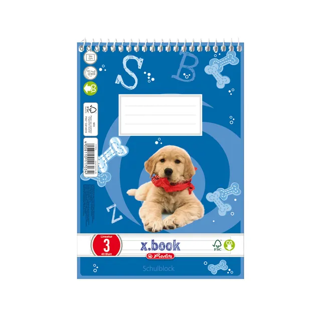 herlitz-117036-spiral-schulblock-a5-liniert-lineatur-03-10er-pack-sortiert image 1
