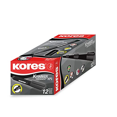kores-k-marker-xp1-permanentmarker-rot-mit-runder-spitze image 6