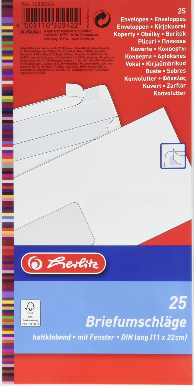 herlitz-briefumschlag-din-lang-mit-fenster-haftklebend-wei-25-st-ck image 1