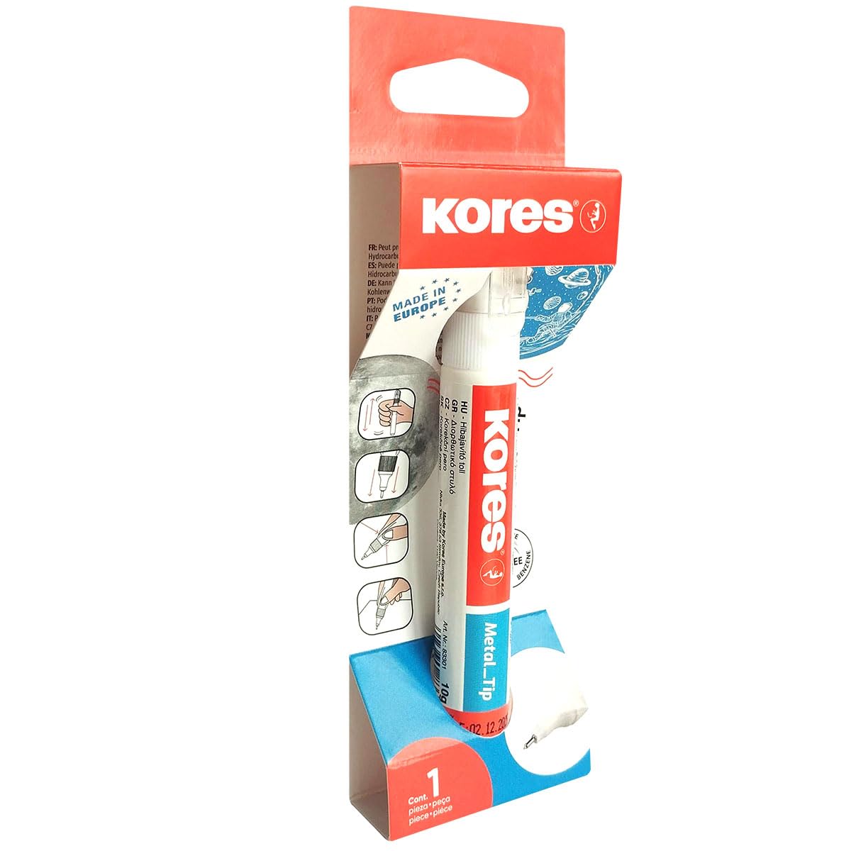 kores-metal-tip-korrekturstift-mit-nadelspitze image 2