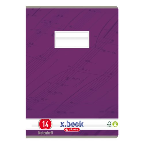 herlitz-3324407-schulheft-a4-lineatur-14-notenlinien-10er-pack image 5