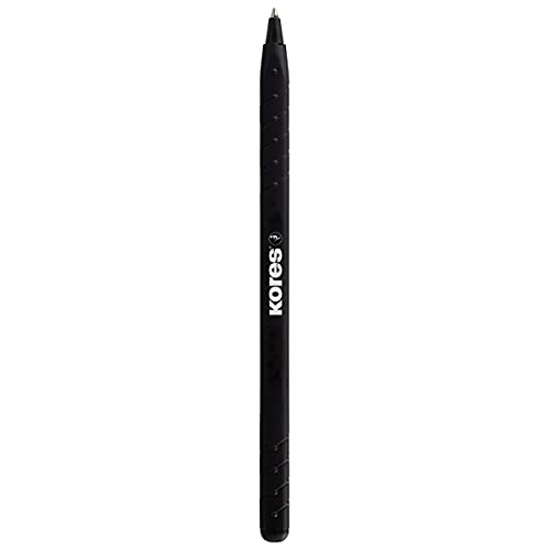 kores-k0r-m-kugelschreiber-schwarz-1-0-mm-12-st-ck-mit-griff image 8