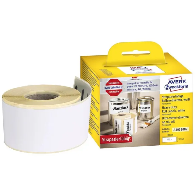 avery-zweckform-a1933087-dymo-labelwriter-etiketten-59x190-mm-170-st-ck-wetterfe image 1