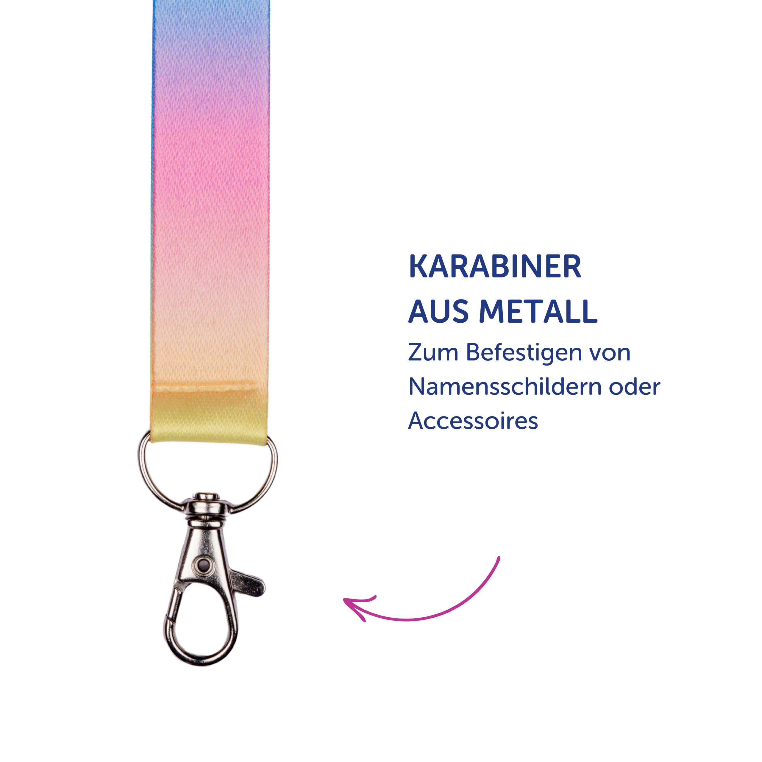 avery-zweckform-r4828ra-schl-sselband-44x2cm-bunt-regenbogen-10-st-ck-lanyard-se image 7