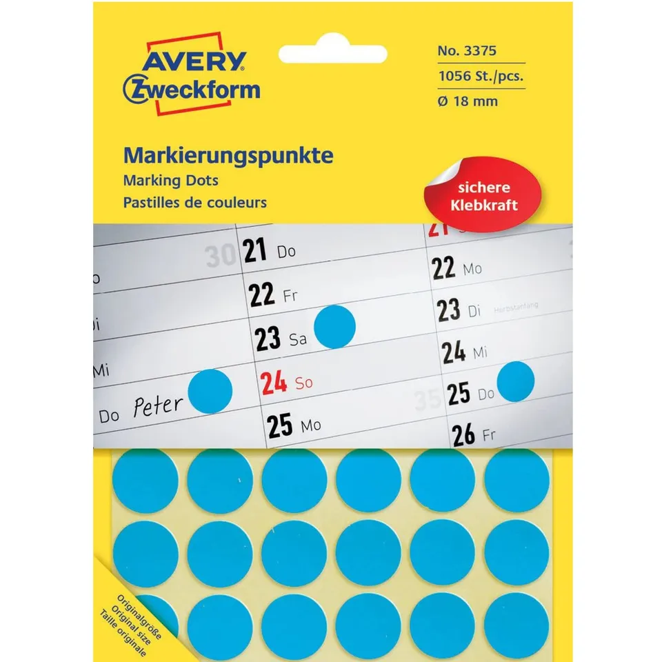 avery-zweckform-3375-markierungspunkte-18-mm-blau-1-056-st-ck image 1