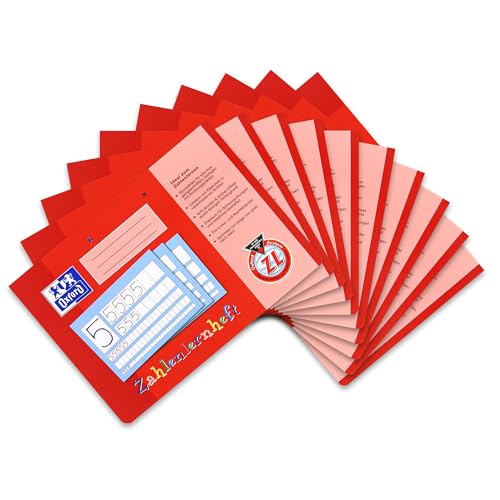 oxford-zahlenlernheft-a4-quer-lineatur-zl-1-klasse-rot-10-st-ck image 8
