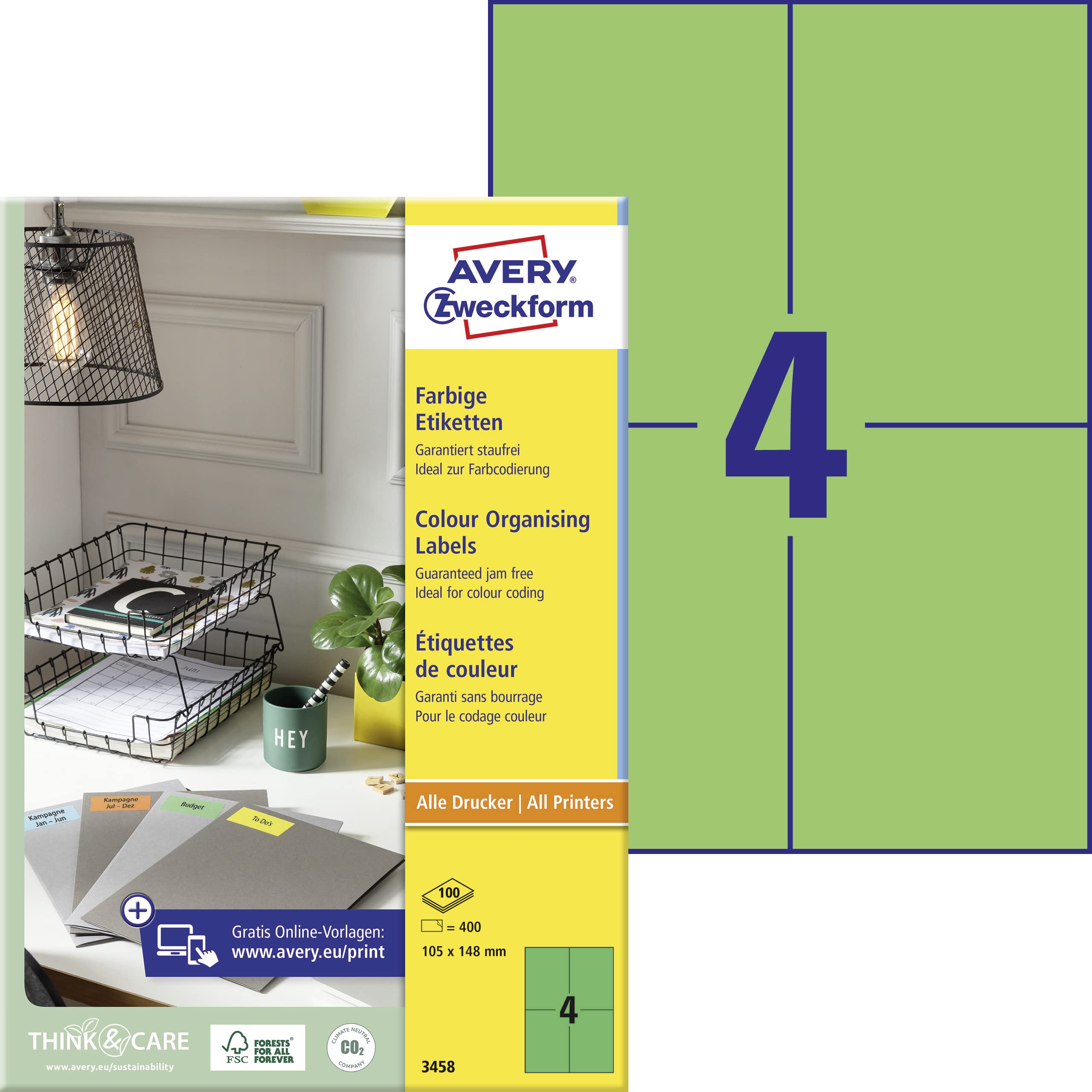 avery-zweckform-3459-gelbe-etiketten-105x148mm-400-aufkleber-100-blatt image 7